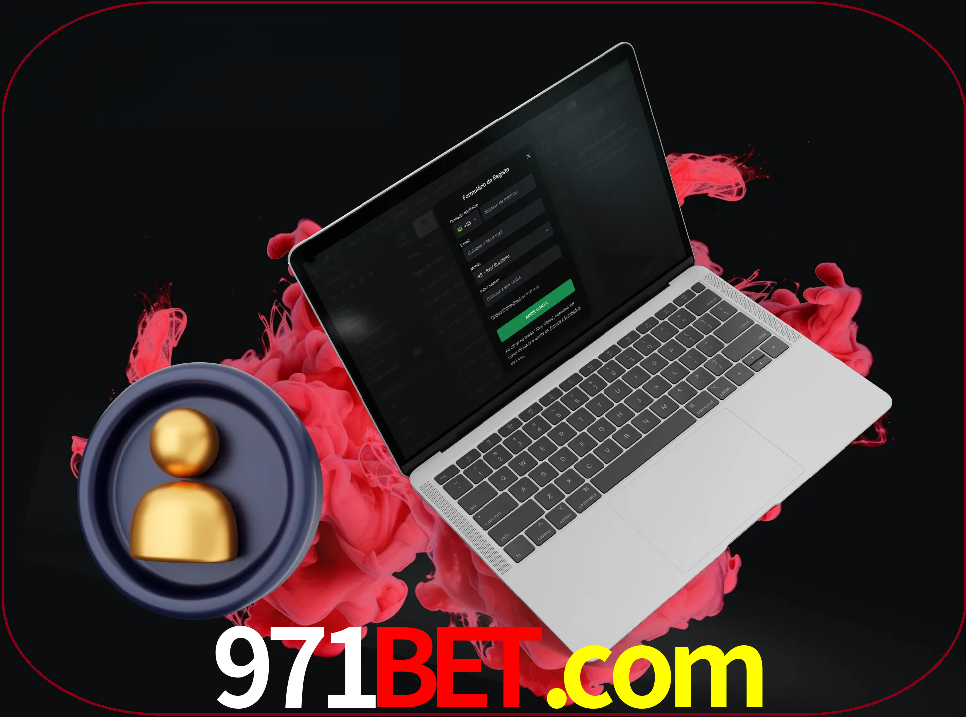 No cabeçalho do site 971bet, clique no botão que o levará a um formulário especial onde terá de introduzir as suas informações actuais.