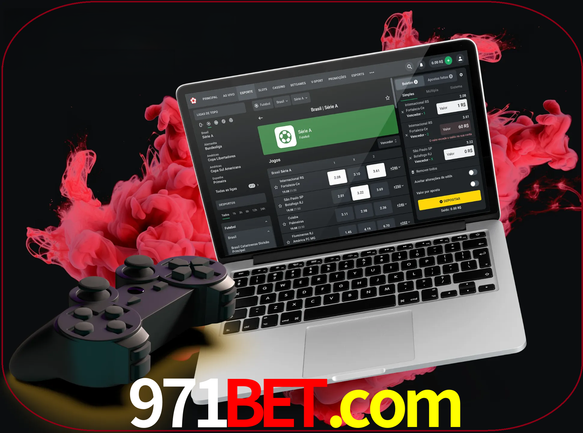 Visite a secção especial de jogos de vídeo em 971bet para descobrir em que jogos pode apostar e ganhar muito dinheiro.